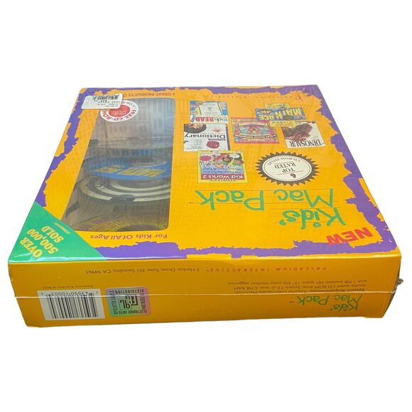 SEALED 1995 Kids Mac Pack 6 CD-ROM MAC Computer Games Palladium Interactive 90s - Picture 10 of 16